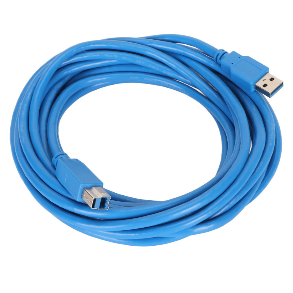 Usb 3.0 A To B Cable 5M High-Speed Printer/Data Transfer Accessory 6941351867826