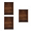 3Pcs Insect Display Case Butterfly Specimen Shadow Box Frame 10