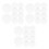 30 Pcs Clear Acrylic Round Panel Thick Sheet For LED Light Base Crafts 6