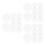 30 Pcs Clear Acrylic Round Panel Thick Sheet For LED Light Base Crafts 8