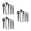 3 Sets 6Pcs Multifunctional Cleaning Brush For Keyboard Home Office 4