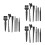 3 Sets 6Pcs Multifunctional Cleaning Brush For Keyboard Home Office 7