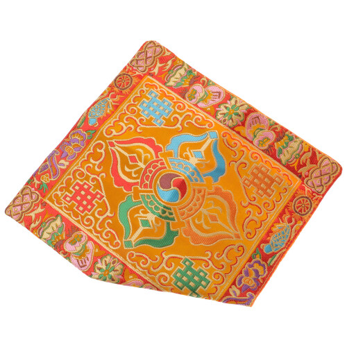 3Pcs Brocade Embroidery Cloth For Buddhist Scripture Wrapping