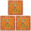 3Pcs Brocade Embroidery Cloth For Buddhist Scripture Wrapping 4