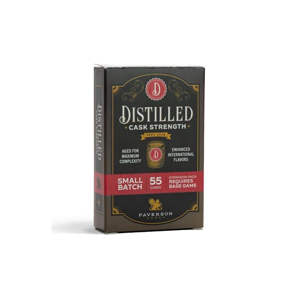 Paverson Games Pvg01002 Distilled Cask Strength Board Game