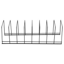 4Pcs Freestanding Desktop Book Shelf Iron Magazine Holder