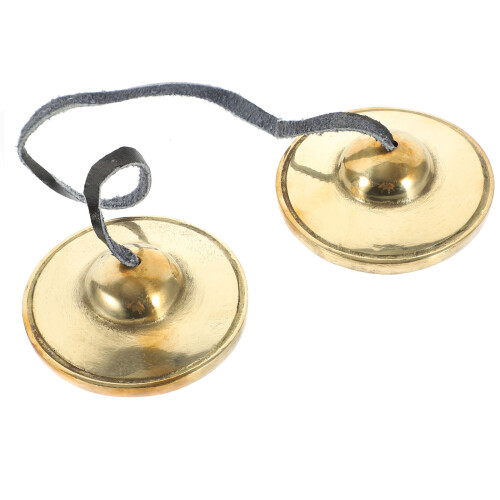 5Pcs Meditation Cymbals Copper Hand Bell 2