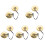 5Pcs Meditation Cymbals Copper Hand Bell 4
