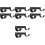 8 Pcs Ironing Board Hanger Wall Mount Holder For Home Use 5