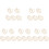 10 Pcs Wooden Paper Making Frame Diy Screen 2