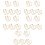 10 Pcs Wooden Paper Making Frame Diy Screen 7