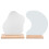 4 Pcs Makeup Mirrors With Wooden Base 1