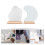 4 Pcs Makeup Mirrors With Wooden Base 8