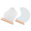 4 Pcs Makeup Mirrors With Wooden Base 3