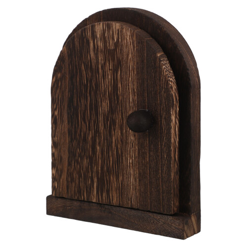 5Pcs Rustic Door Shape Light Switch Cover Outlet Plate Child Proofing 2