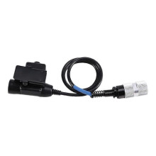 U94 6 Pin Headphones Adapter for PRC 152 PRC 148 PTT for COMTA EARMOF NOTO Plug