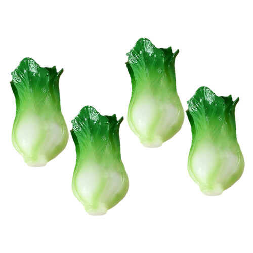 12Pcs Mini Vegetable Models Resin Green Decor for Mini House Layout 2