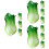 12Pcs Mini Vegetable Models Resin Green Decor for Mini House Layout 7
