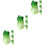 12Pcs Mini Vegetable Models Resin Green Decor for Mini House Layout 8
