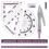 3 Sets Multi-Functional Ruler Kit With Compass And Protractor For Kids 10
