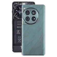 (Green) For OnePlus 12 PJD110 CPH2573 CPH2581 COMPATIBLE Glass Battery Back Cover with Camera Lens