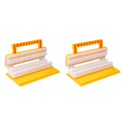 2Pcs Hand Held Meat Skewer Machine Single Row Bbq Kebab Maker 1