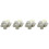 400 Pcs Paper Truffle Wrappers Hollow Candy Packaging Cups 6