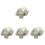 400 Pcs Paper Truffle Wrappers Hollow Candy Packaging Cups 4