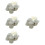 400 Pcs Paper Truffle Wrappers Hollow Candy Packaging Cups 9