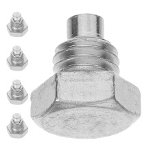 15Pcs Silver Iron Floor Jack Replacement Screws for Hydraulic Repair