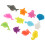 12Pcs Silicone Wine Glass Markers Fish Modeling Drink Identifiers 3
