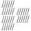 30 Pcs Roman Rod Connector Metallic For Drapery 9
