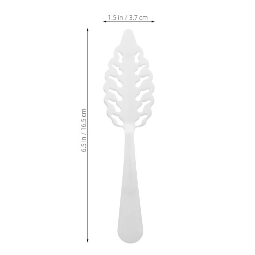 Stainless Steel Absinthe Spoon With Hollow-Out Dripper 1