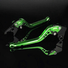 (Long Green) For Royal Enfield Himalayan 400 Brake Clutch Lever Motorcycle Brake Clutch Levers 3D Aluminum Brake Clutch Lever