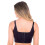 (Black,38B)Women Deep Cup Bra Hide Back Fat Bra Full Back Coverage Push Up Sports Bra CN 3