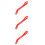 3Pcs Practical Carpentry Lever Tool Red Plastic Woodworking Accessory 9