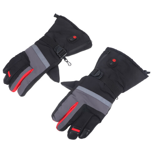 1 Pair Heated Thermal Mittens Hand Warmer For Winter