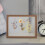 Glass Display Frame With Specimen Holder Double Pane 8In Rectangle 8