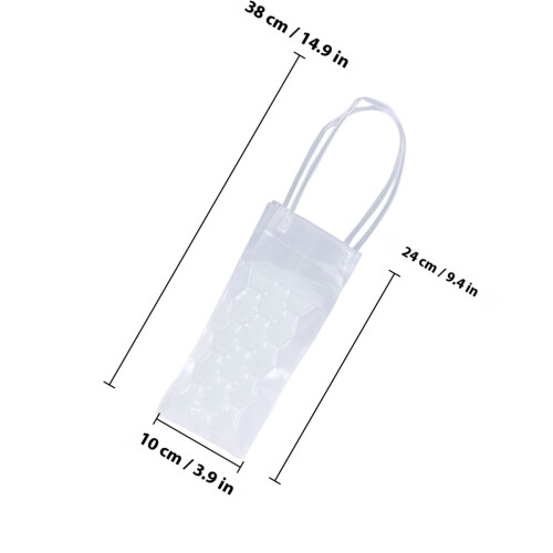 750ml PVC Double-Sided Freezer Chilling Cooler Bag 2