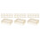 60Pcs Ventilated Plastic Queen Cages Beige Beekeeping Transport Box 7