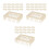 60Pcs Ventilated Plastic Queen Cages Beige Beekeeping Transport Box 9