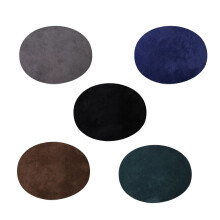 25 Pcs Suede Fabric Patches Kit 5 Colors For Sweater Shirt Diy