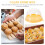 100Pcs Egg-Yolk Puff Wrapping Boxes Dessert Baking Containers 10