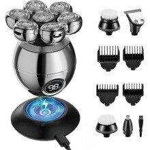 7D Bald Head Shavers for Men, Beedove 6 in 1 Wet Dry Electric Shaver for Face & Head