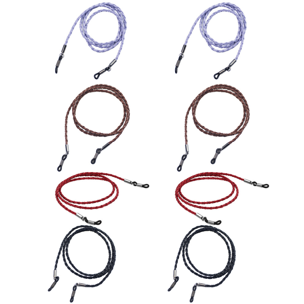 Solustre Yuangui 8Pcs Eyeglasses String Non-Slip Neck Chain Holders