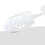 2Pcs Adjustable Shoe Stretcher Durable Shoe Trees For 40-45 Size White 9