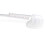 2Pcs Adjustable Shoe Stretcher Durable Shoe Trees For 40-45 Size White 4