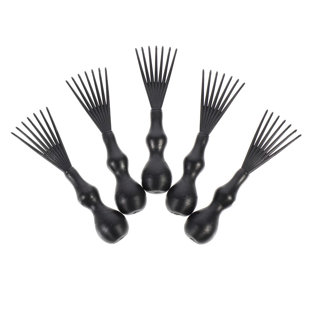 Solustre Unisex 8Pcs Comb Hair Brush Cleaner Tool