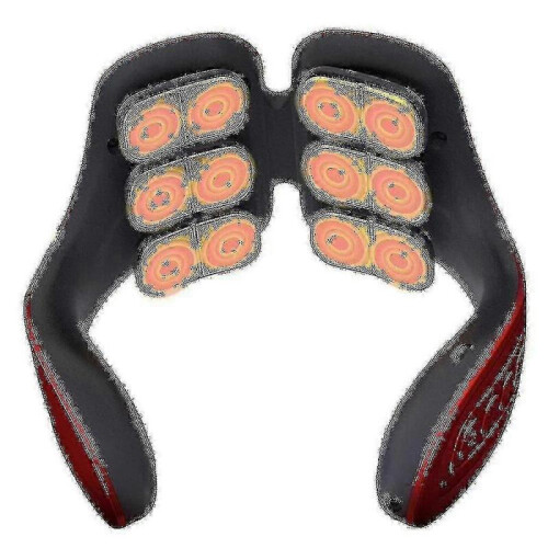 Massager Technology Modes Gear Adjustable Electric Neck Pulse Heads CN 2