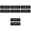 8 Pcs Reusable V Shaped Restaurant Table Reserved Sign 5